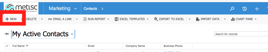 Creating marketing segment Dynamics 365